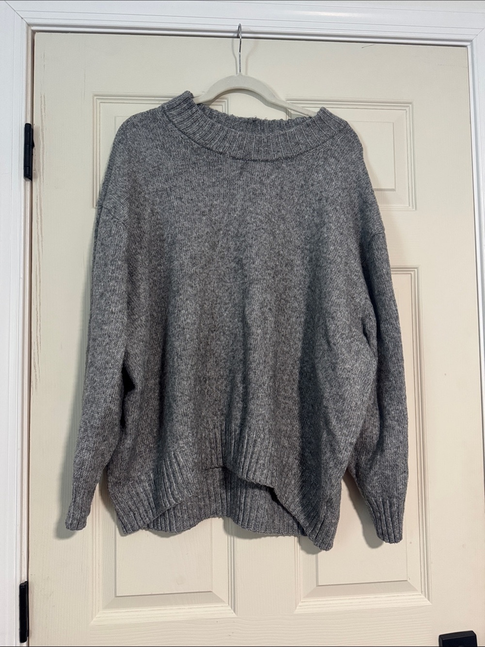 Sonoma Heather Gray Crewneck Sweater